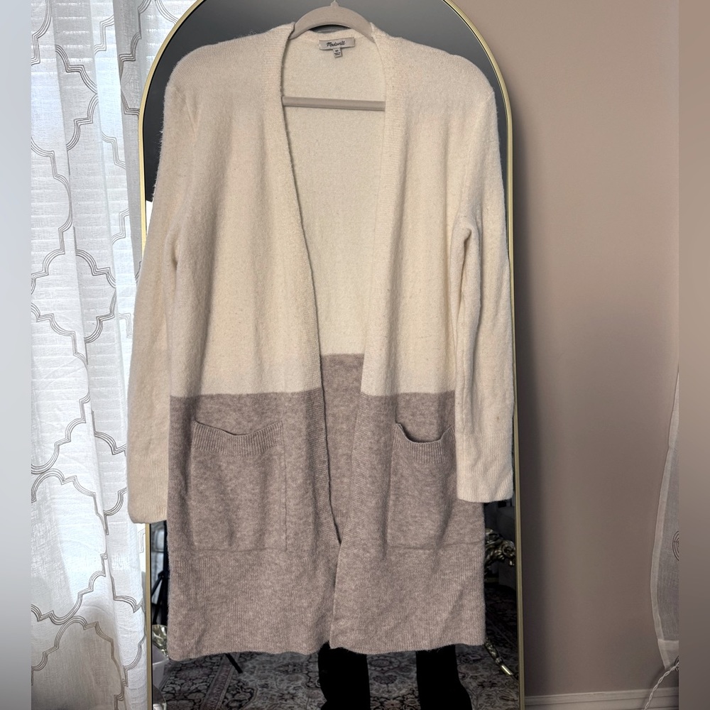Madewell Kent Color Block Cardigan - Picture 3 of 6